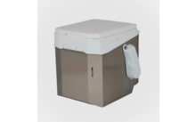 BioTioo 2.0 RL-M Trockentrenntoilette mit vollautomatischem Motor 12V / 24V / manuellem Rührwerk / Lüfter