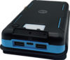 Berger BSPB 16 MA Solar Powerbank mit Taschenlampe 16.000 mAh