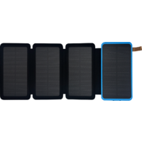 Berger BSPB 16 MA Solar Powerbank mit Taschenlampe 16.000 mAh