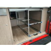 Sistema de estanterías extraíbles traseras para furgonetas SYS-RACK 124 x 49 x 65,5 cm