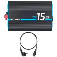 Ective TSI 15 Pro sine wave inverter with mains priority circuit 12V 1500W
