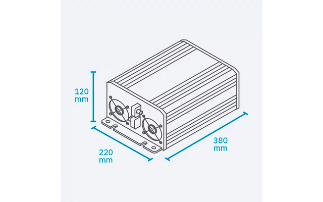 Produktbild Ective TSI Pro Sinus Wechselrichter mit Netzvorrangschaltung 1