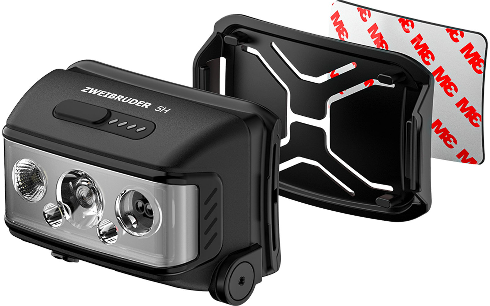 Produktbild Zweibr&uuml;der ZB5H Stirnlampen mit Fokusfunktion 1000 lm 1