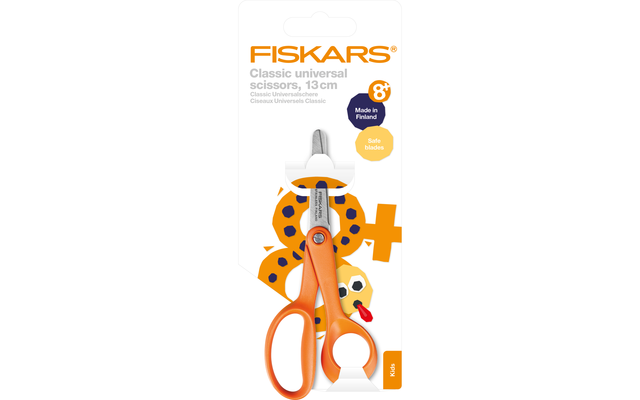 Ciseaux pour enfants Fiskars Classic pour droitiers 13 cm