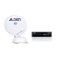 Sistema satellitare Alden AS2@ 60 SKEW / GPS Ultrawhite comprensivo di modulo di controllo S.S.C. HD, indipendente dal ricevitore