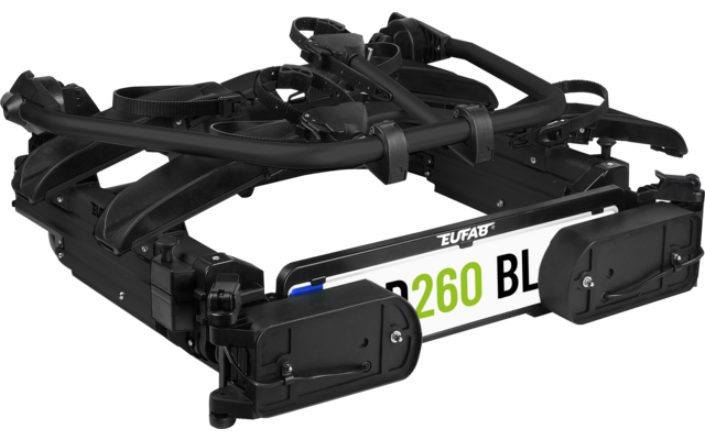 Product afbeelding EUFAB SD260 Fl&uuml;gelt&uuml;r Fahrradtr&auml;ger 2 Fahrr&auml;der 60 kg E-Bike geeignet 1