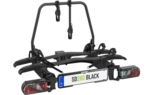 Product afbeelding EUFAB SD260 Fl&uuml;gelt&uuml;r Fahrradtr&auml;ger 2 Fahrr&auml;der 60 kg E-Bike geeignet 1