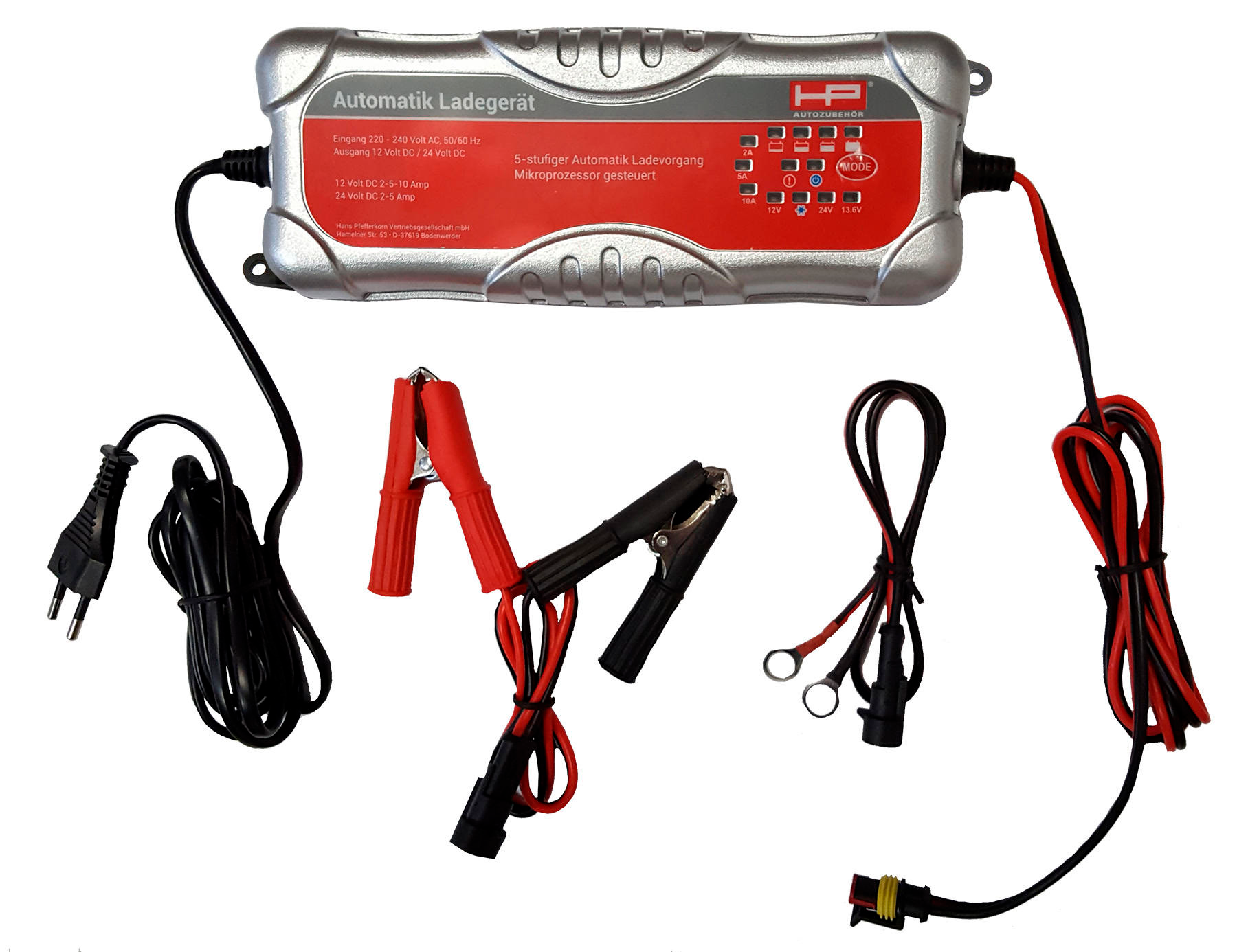 MX-5 Dino Kraftpaket Battery Charger 6/12V-4A