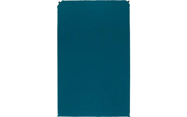 Ein einfarbiger, blauer Hintergrund ohne weitere Objekte