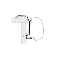 Adaptateur 4,5 m Roof Rapido S6 2024 Thule