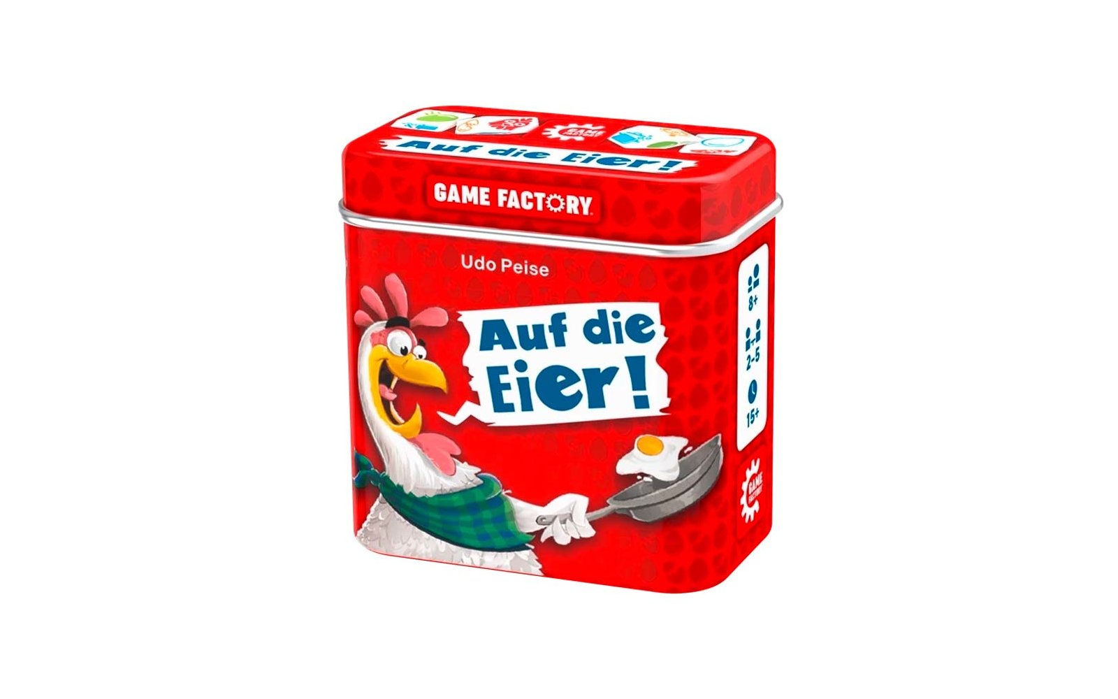 Product afbeelding Game Factory Auf die Eier W&uuml;rfelspiel f&uuml;r 2-5 Spieler ab 8 Jahren 1