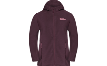 Chaqueta polar con capucha Jack Wolfskin Rotwand para mujer