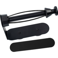 Porte-rouleau de toilette magn&eacute;tique Silwy avec baguette m&eacute;tallique