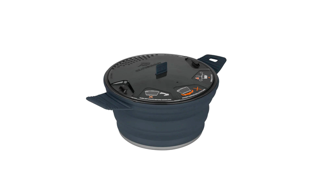 Sea to Summit X Pot foldable pot 2.8 liters Black