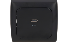 633879 - Prise de recharge USB-C Haba C-Line 65 W pour réseau de bord 12 V, noire
