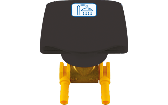 Produktbild Lilie Au&szlig;enanschluss Warm- und Kaltwasser mit Temperaturregelung 1