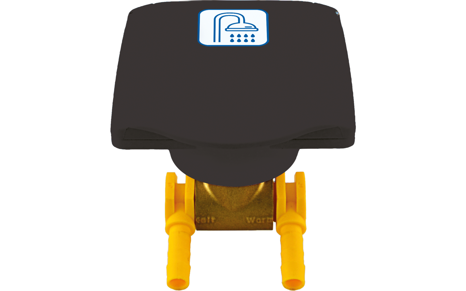 Produktbild Lilie Au&szlig;enanschluss Warm- und Kaltwasser mit Temperaturregelung 1