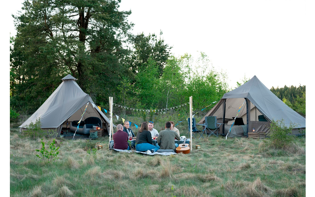Tenda familiare Easy Camp Moonlight Cabin 10 persone