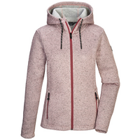 Killtec Damen Strickfleecejacke mit Kapuze