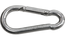 SWG DIN 5299-C Mousqueton de pompier pour câbles métalliques et chaînes en acier électro-zingué