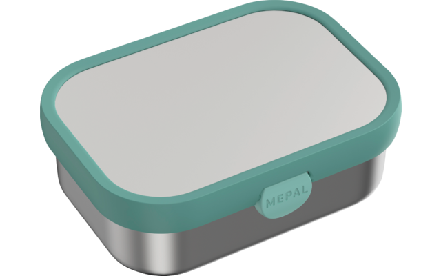 Produktbild Mepal Campus Brotdose Edelstahl mit Bento-Einsatz und Gabel 750 ml 1