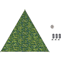 Bent TC-Zip-Canvas Single Sonnensegel 2,5 Meter Natur Design B&auml;ume