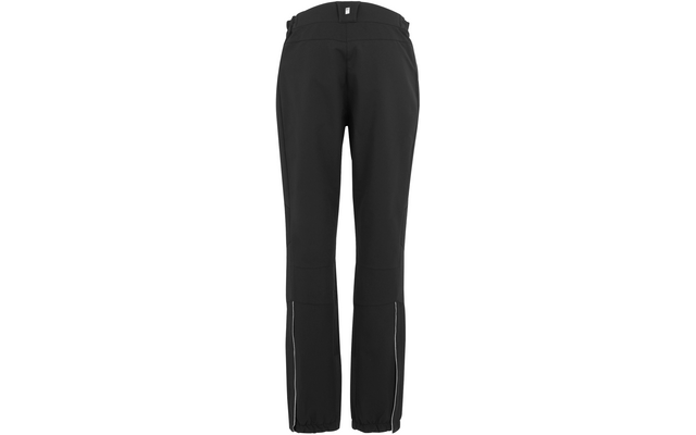 Schwarze lange Hose mit geradem Bein