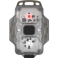 Armytek Crystal lampe multi-fonctions compacte avec lumi&egrave;re blanche et rouge