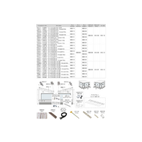 Kit paroi lat&eacute;rale gauche Fiamma pour Privacy Room / F65 H3 R &ndash; R&eacute;f&eacute;rence 98660-065 Fiamma