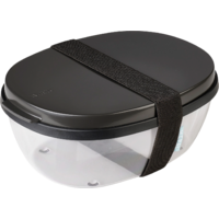 Mepal Salatbox ellipse nordic black