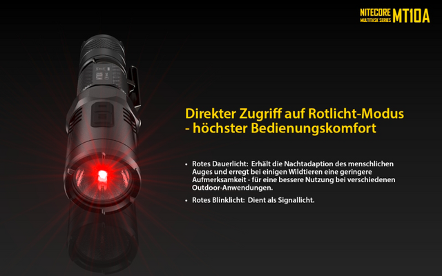 Nitecore Flashlight MT1A
