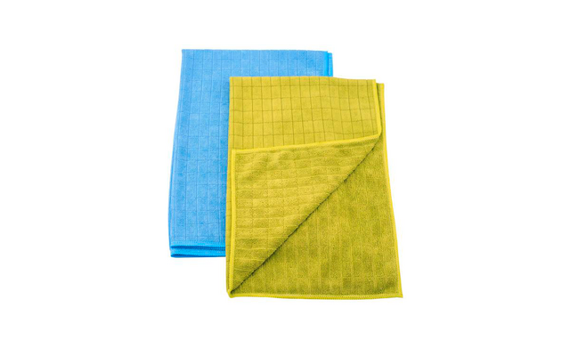 Set di 2 asciugamani da cucina in microfibra Steuber 60 x 40 cm