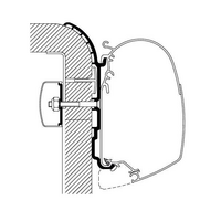 Adaptateur de store 3 m B&uuml;rstner Thule