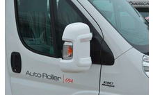 Milenco Falcon mirror covers for Fiat Ducato, Peugeot Boxer and Citroen Relay from 2007 with long arm mirrors 2 pieces
