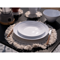 Berger Sevilla RPET Geschirr-Set weiß 16-tlg. für 4 Personen