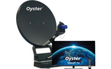 637599 107188 - Ten Haaft Oyster 60 Premium Single vollautomatische Sat-Anlage mit VIDAA Smart TV