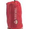 Roter Beutel mit weißem Logo und der Aufschrift 'Iceshield'