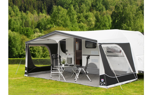 Walker Pioneer 240 All Season awning with aluminum poles size 945 circumference 930 - 960 cm