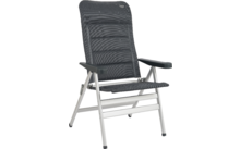 638790 - Crespo AL/238 XL Deluxe Klappstuhl 7-fach verstellbar dunkelgrau