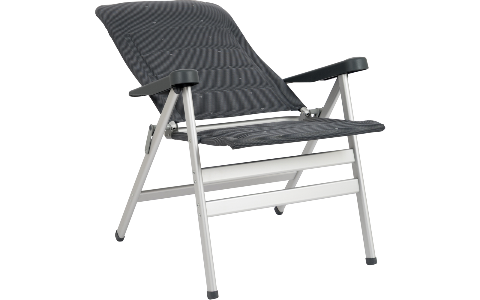 Produktbild Crespo AL/238 XL Deluxe Klappstuhl 7-fach verstellbar dunkelgrau 1