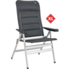Kleines Produktbild Crespo AL/238 XL Deluxe Klappstuhl 7-fach verstellbar dunkelgrau 1