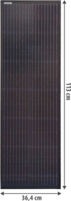 Berger PX70 Slim Starres Solarpanel 70 W