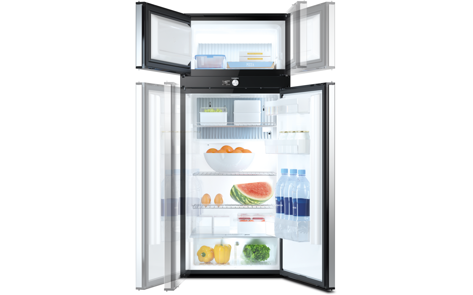 Produktbild Dometic RMD 10.5XT Absorberkühlschrank 177 Liter mit Doppelscharnier und TFT-Display 1