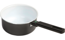 641225 - Bo-Camp Sprint ECO Kasserolle Aluminium schwarz mit abnehmbarem Griff Ø 16 cm