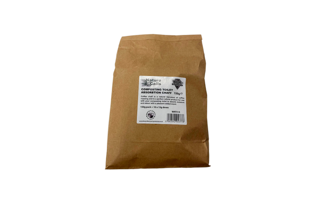 Blue Diamond Composting Toilet Absorption Coffee Chaff for Composting Toilet 150 g
