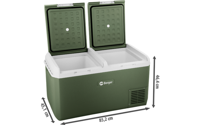 Produktbild Berger EPL Kompressor K&uuml;hlbox mit Tiefk&uuml;hlfunktion 12V 24V 230V 1