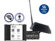 Berger Connect 4G 5G LTE WLAN Router mit SHARK Dachantenne inkl. DAB+	