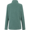 Grüne Fleecejacke von hinten