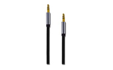 câble audio 2GO AUX / MP3 1,5 mètre noir