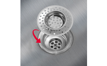 642910 - Westmark Abfluss-Siebe Edelstahl 2er-Set